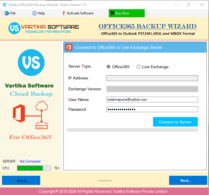 Fill Amazon WorkMail Login Details