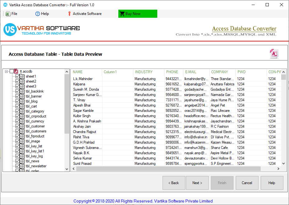 Connect to Access Database File