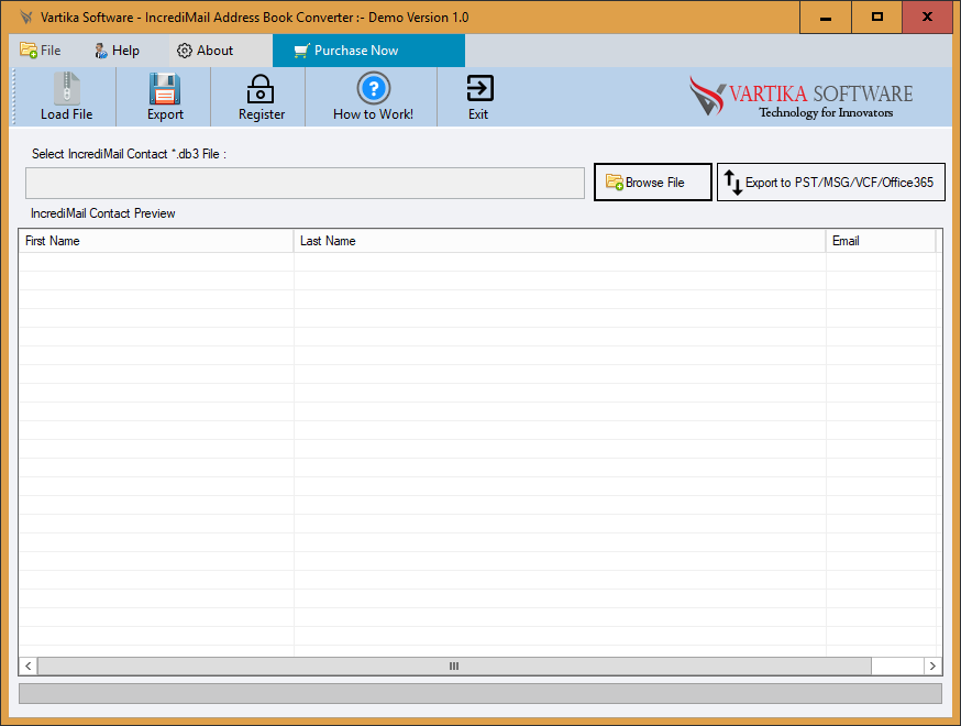 First Impression of IncrediMail Contact Converter Software