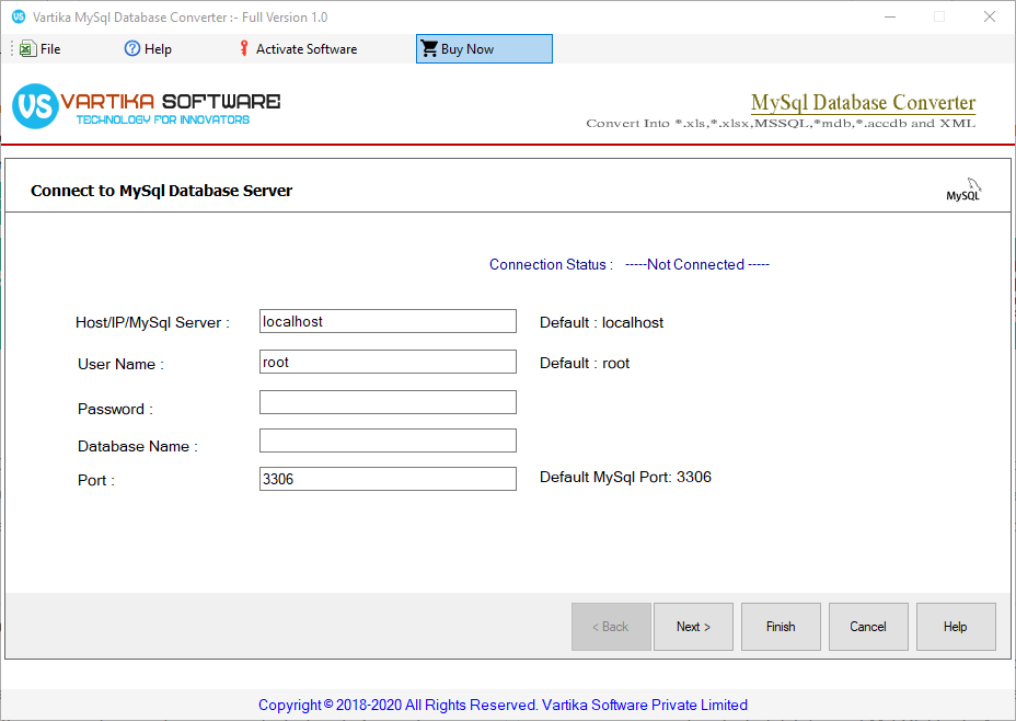 First Impression of MSSQL Database Converter