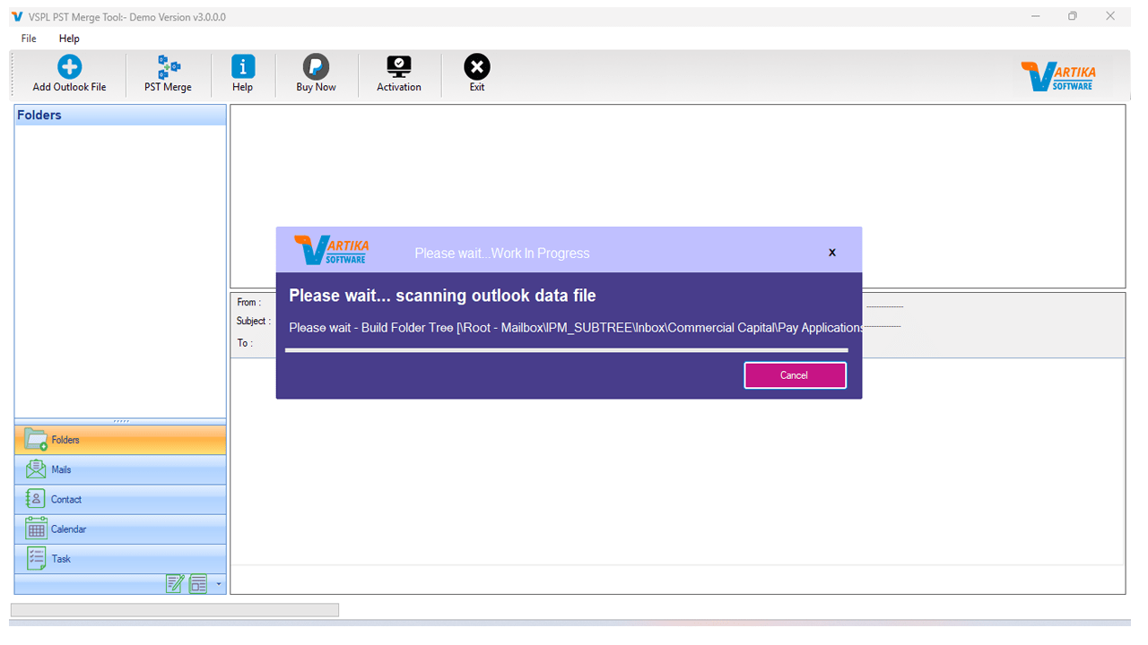 Scanning Outlook PST Files